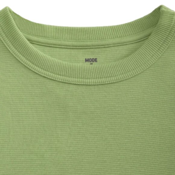 Mode of One Men's Relaxed-Fit Textured T-Shirt Epsom Size XXL - Picture 3 of 6